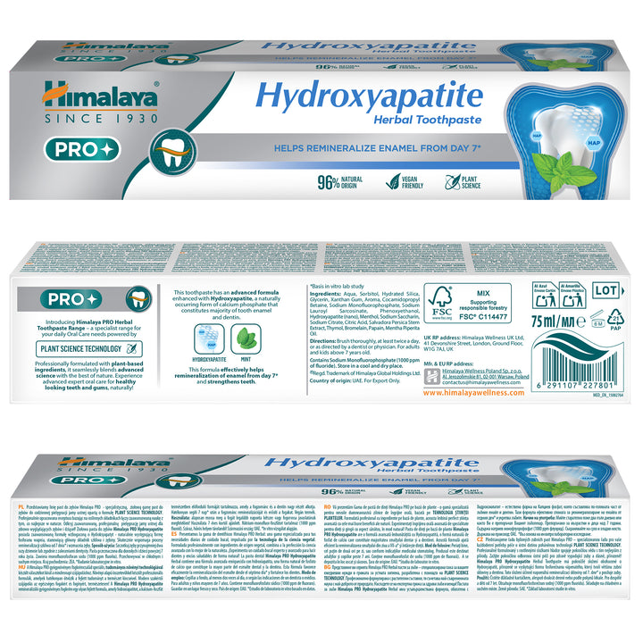 Himalaya PRO Hydroxyapatite Pasta do zębów z hydroksyapatytem