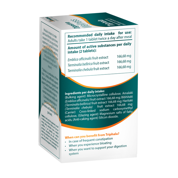 Himalaya Digestive Wellness Triphala - 60 tabletki