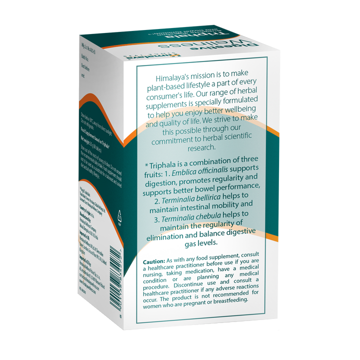 Himalaya Digestive Wellness Triphala - 60 tabletki