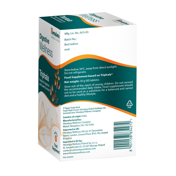 Himalaya Digestive Wellness Triphala - 60 tabletki